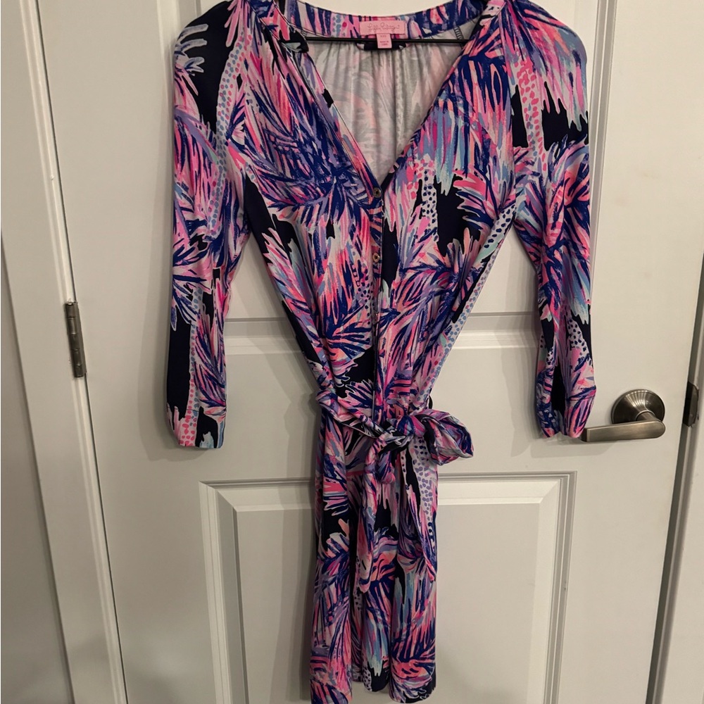 Lilly Pulitzer Vibrant Long Sleeve Dress